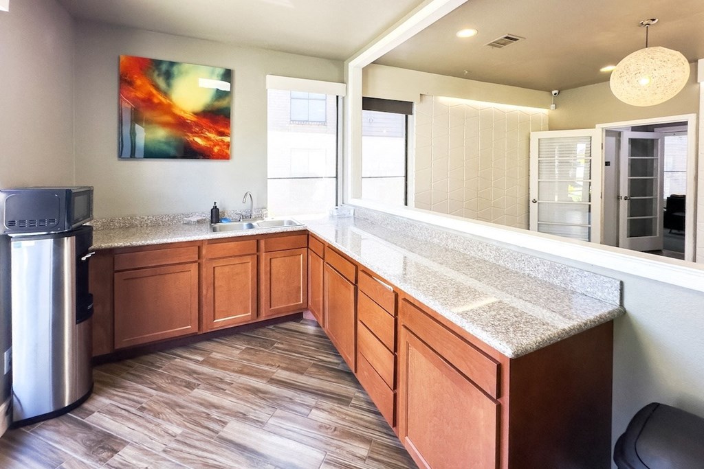 Hudson at Westchase clubhouse kitchen