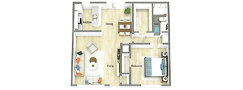 One Bedroom One Bath