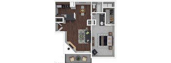 1 Bedroom 1 Bath Large