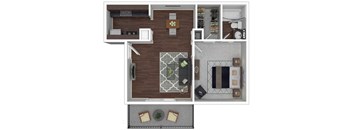 1 Bedroom 1 Bath Small