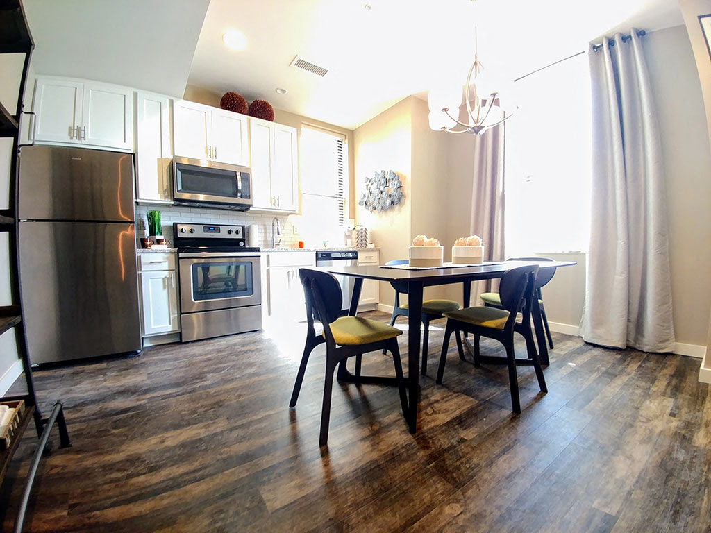 Avanti Model - Kitchen at Studebaker Lofts, South Bend, IN