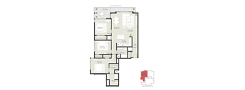 the floor plan of the residence