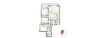 the floor plan of the residence
