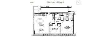 a floor plan of a house