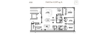 the third level floor plan