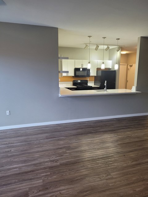 Spacious apartments