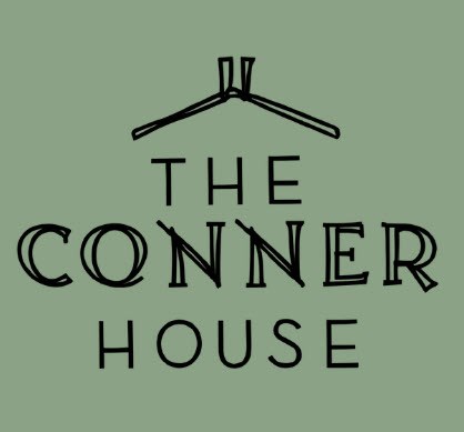 The Conner House logo with a house silhouette above the text.