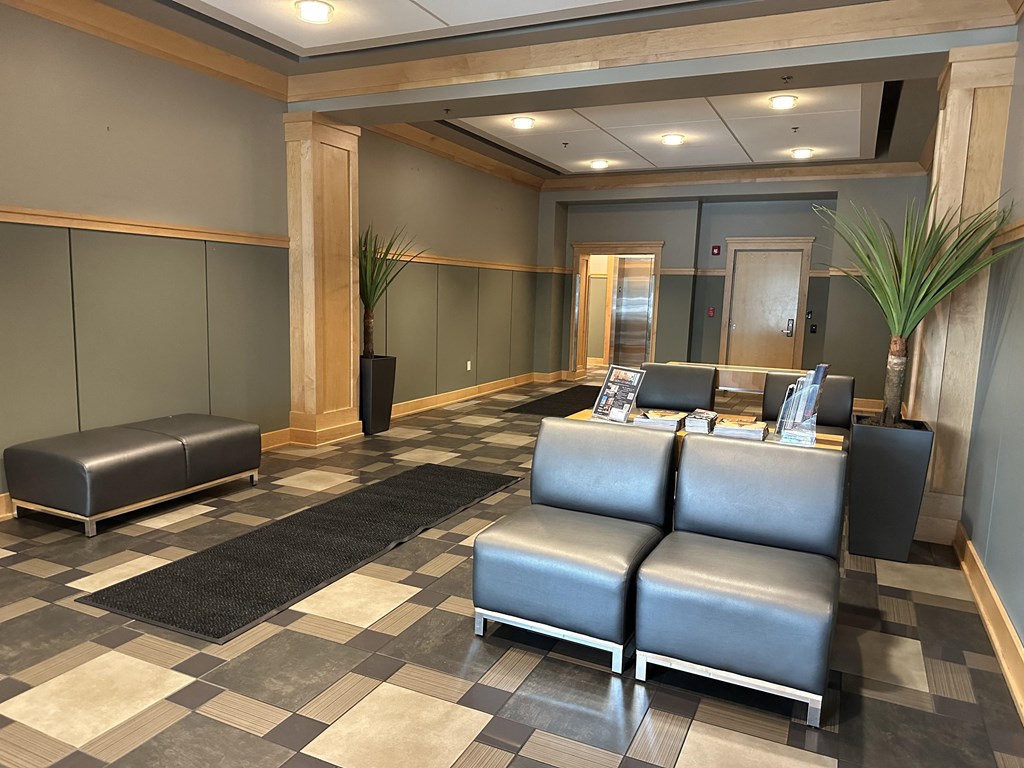 a view of the lobby