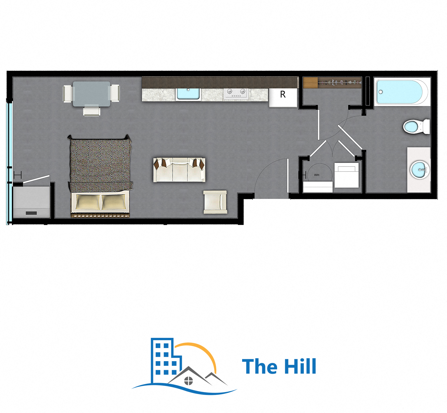 the millennia 2 bedroom floor plan