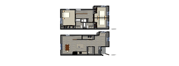 3x2.5 Townhome (1477sf - 1502sf)