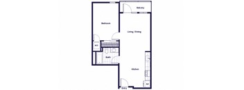 A10 floor plan at Idea1 Apartments in San Diego CA