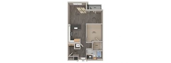 A14D Floorplan Image at Aspect at Totem Lake Apartments in Kirkland WA