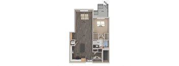 A18 Floorplan Image at Aspect at Totem Lake Apartments in Kirkland WA