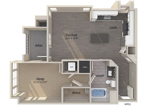 A1 Floorplan Image