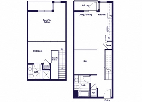 A26L floor plan at Idea1 Apartments in San Diego CA