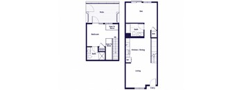 A29L floor plan at Idea1 Apartments in San Diego CA