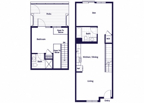 A29L floor plan at Idea1 Apartments in San Diego CA