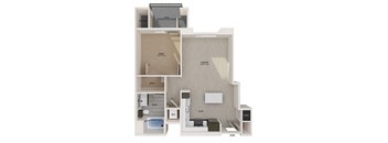 a floor plan of a 2100 sq ft apartment