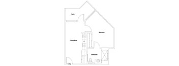 A4 Floorplan Image at The Lodge at Morgan Hills Apartments in Morgan Hill CA