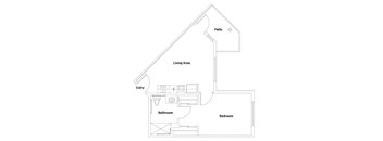 A5 Floorplan Image at The Lodge at Morgan Hills Apartments in Morgan Hill CA