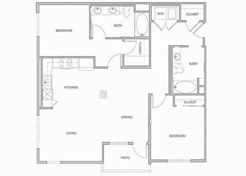 B3 Floorplan at Apex Apartments in Laguna Niguel, CA