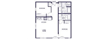 B01 Floorplan Image at Q21 Apartments in Portland OR