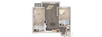 B03 Floorplan Image at Aspect at Totem Lake Apartments in Kirkland WA