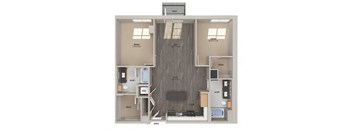 B04 Floorplan Image at Aspect at Totem Lake Apartments in Kirkland WA