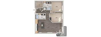 B09 Floorplan Image at Aspect at Totem Lake Apartments in Kirkland WA