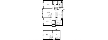 B15  Floor Plan at Candara at Hancock Park Apartments in Los Angeles CA