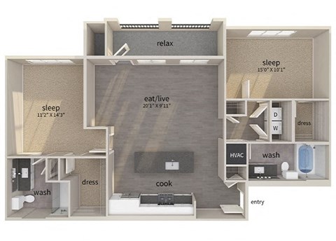 B1 Floorplan Image