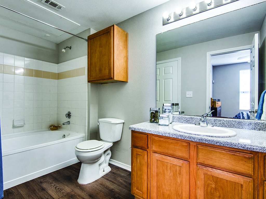 Bathroom at Kensley Apartment Homes