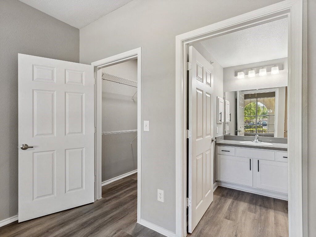Bathroom 2 at The Sorento Apartments in San Antonio TX