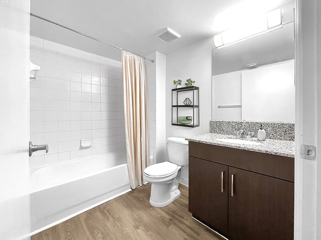 Bathroom at Cedar Grove Apartments in Miami FL