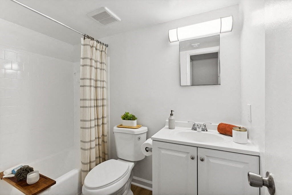 Bathroom with sink at Leesburg Apartments in Leesburg VA