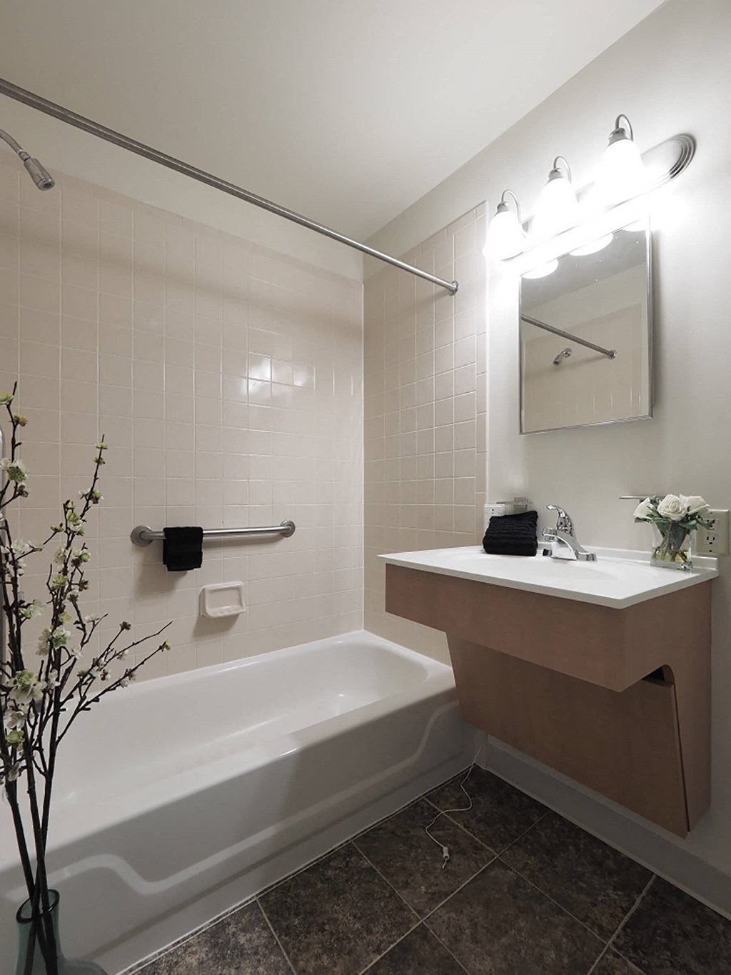 Bathroom at Fairbrooke Senior Apartments in Aberdeen MD