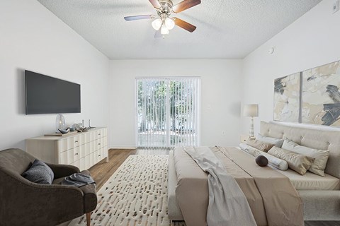 Bedroom at Emerald Dunes Apartments in Miami Gardens FL