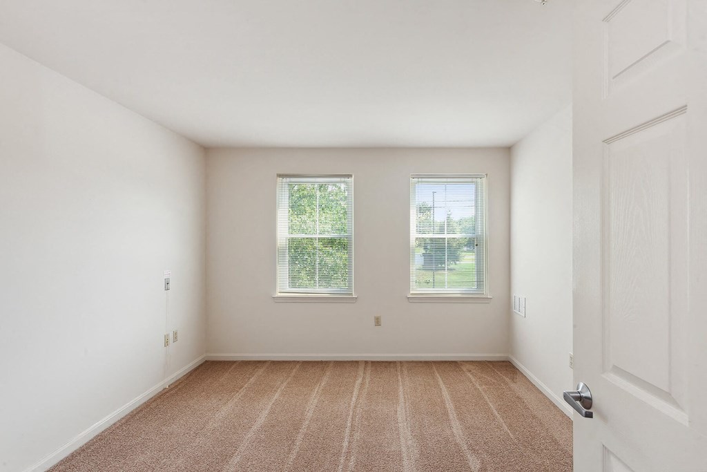 Carpeted Bedroom at Fairbrooke Senior Apartments in Aberdeen MD