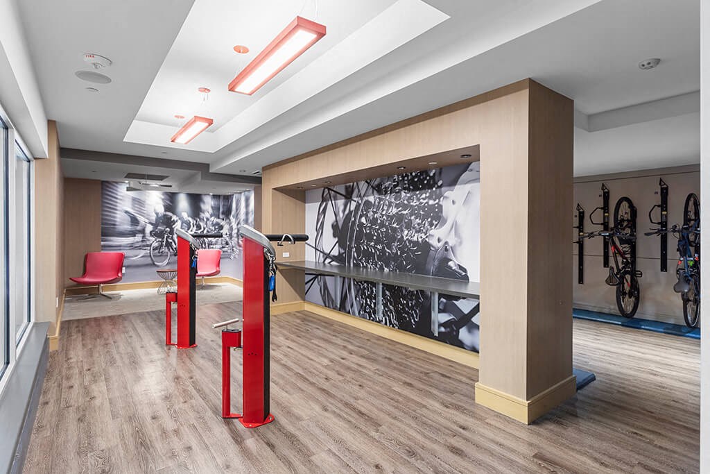 Bike Lounge at Cirro King of Prussia Apartments in King of Prussia, PA