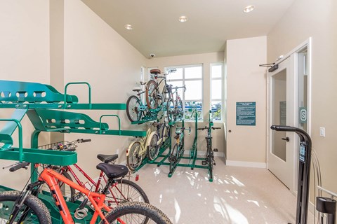 Bike Storage and Repair at The Seaton Apartments in San Diego CA