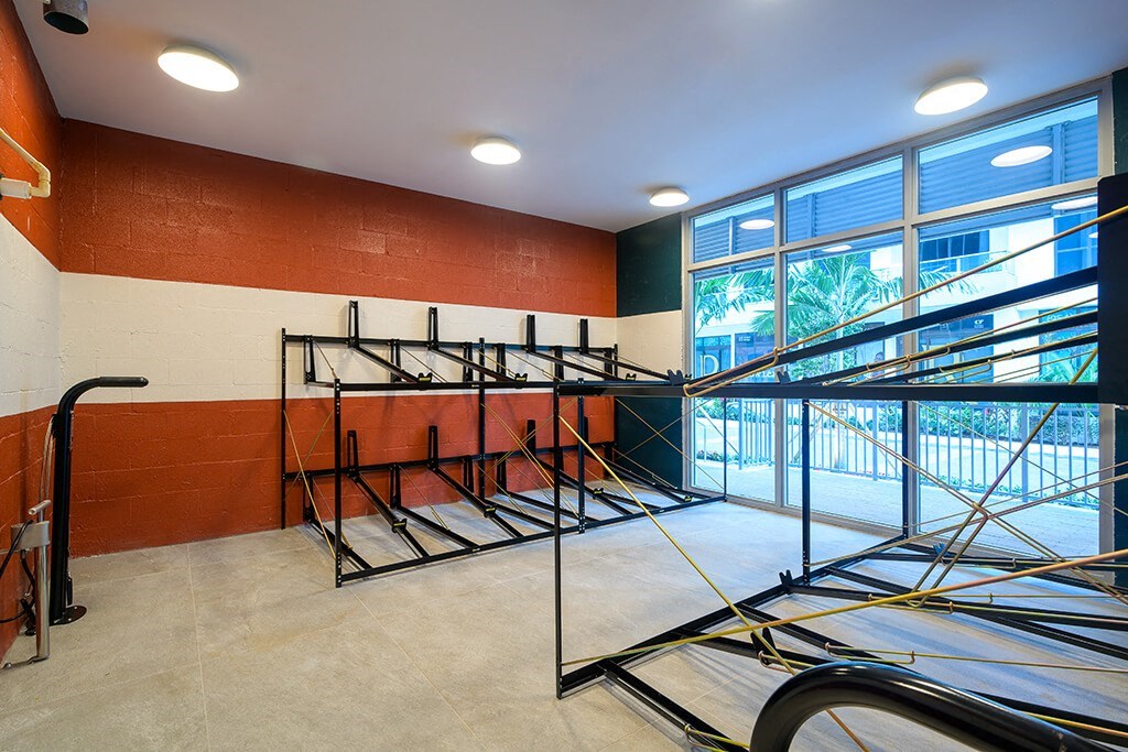 Bike storage at Coasterra Apartments in Fort Lauderdale FL