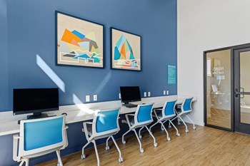 Business Center at GEO Apartment in Fremont CA - Photo Gallery 6