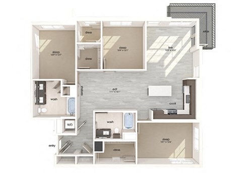 C1 Floorplan Image
