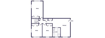 Three bedroom Floorplan Image at Marley Station Glen Burnie MD