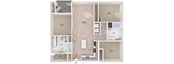 C1 floor plan at Embark Apartments in Freemont CA