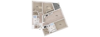 C2 floor plan at Embark Apartments in Freemont CA