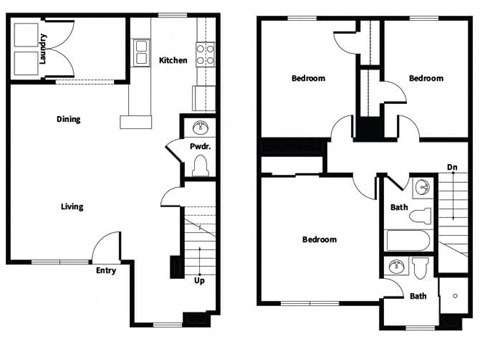 C3TH Floorplan Image at Park Village in Conroe TX