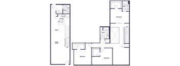 C3TH Floorplan Image at Q21 Apartments in Portland OR
