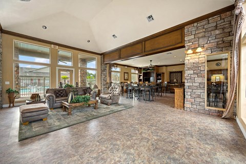 Leasing office at Fountains at Tidwell and The Enclave in Houston TX