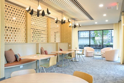 Co-Working Lounge at Verge Apartments in Atlanta, GA